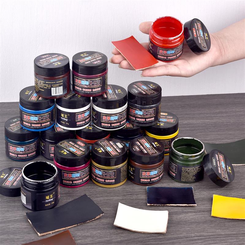 Leather Dye Finish - 50ml acrílico reparação de couro pintura