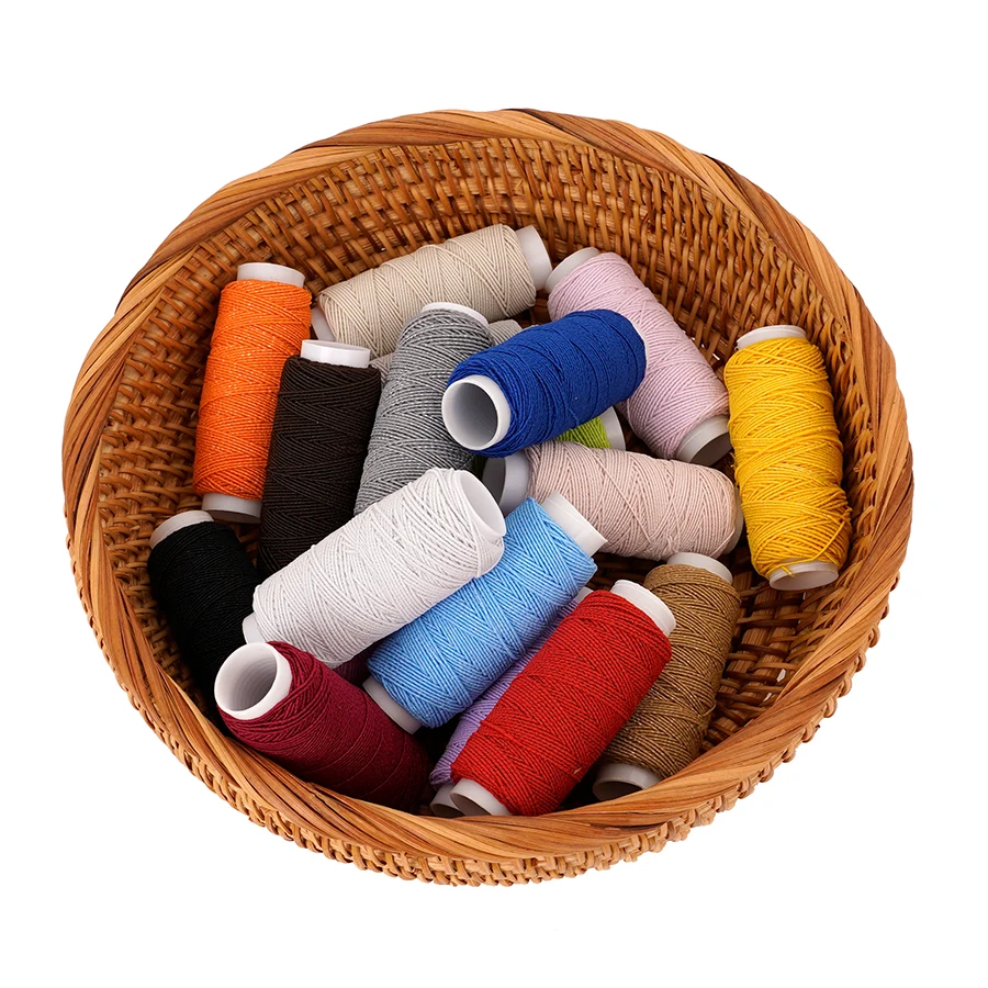 Waxed Thread Linen - Linha elástica ultrafina de 18 cores,