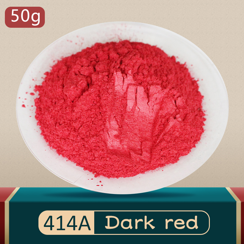 Leather Dye Finish - Pigmento vermelho Pérola Em Pó, Corante