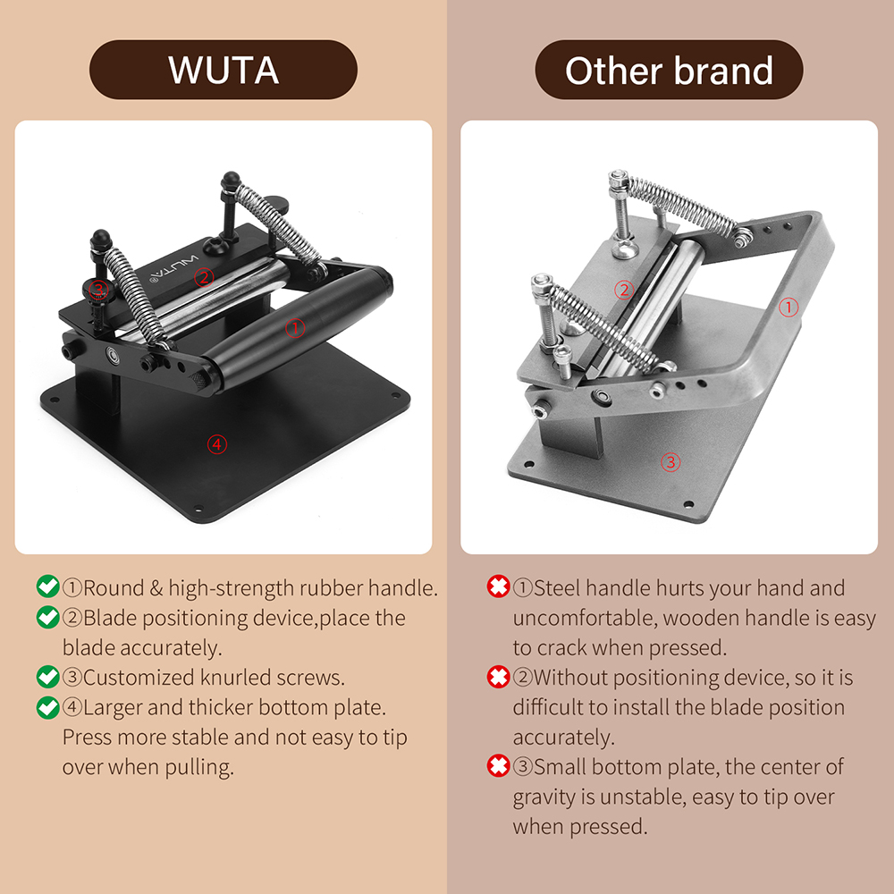 Wuta manual de couro skiving m - Skiver Leather Thin avaliação e preço