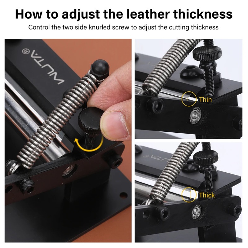 Máquina Manual Grande para Des - Skiver Leather Thin avaliação e preço
