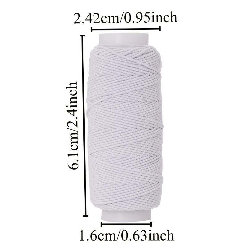 Linha elástica preta e branca  - Waxed Thread Linen avaliação e preço