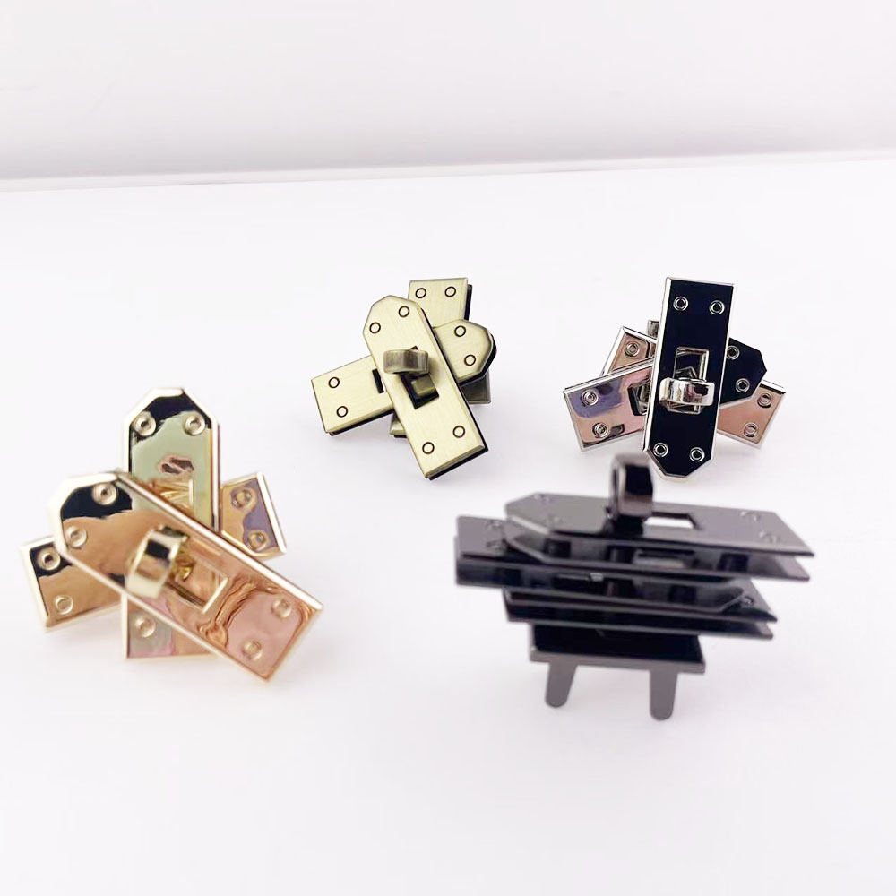 1 conjunto (4 peças) de fechos - Leatherwork Hardware avaliação e preço