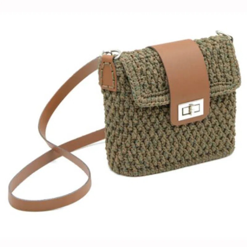 Saco de couro artesanal alça b - Leatherwork Hardware avaliação e preço