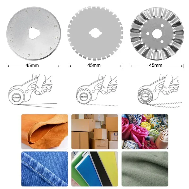 45mm rolo roda faca de corte d - Leatherwork Projects avaliação e preço