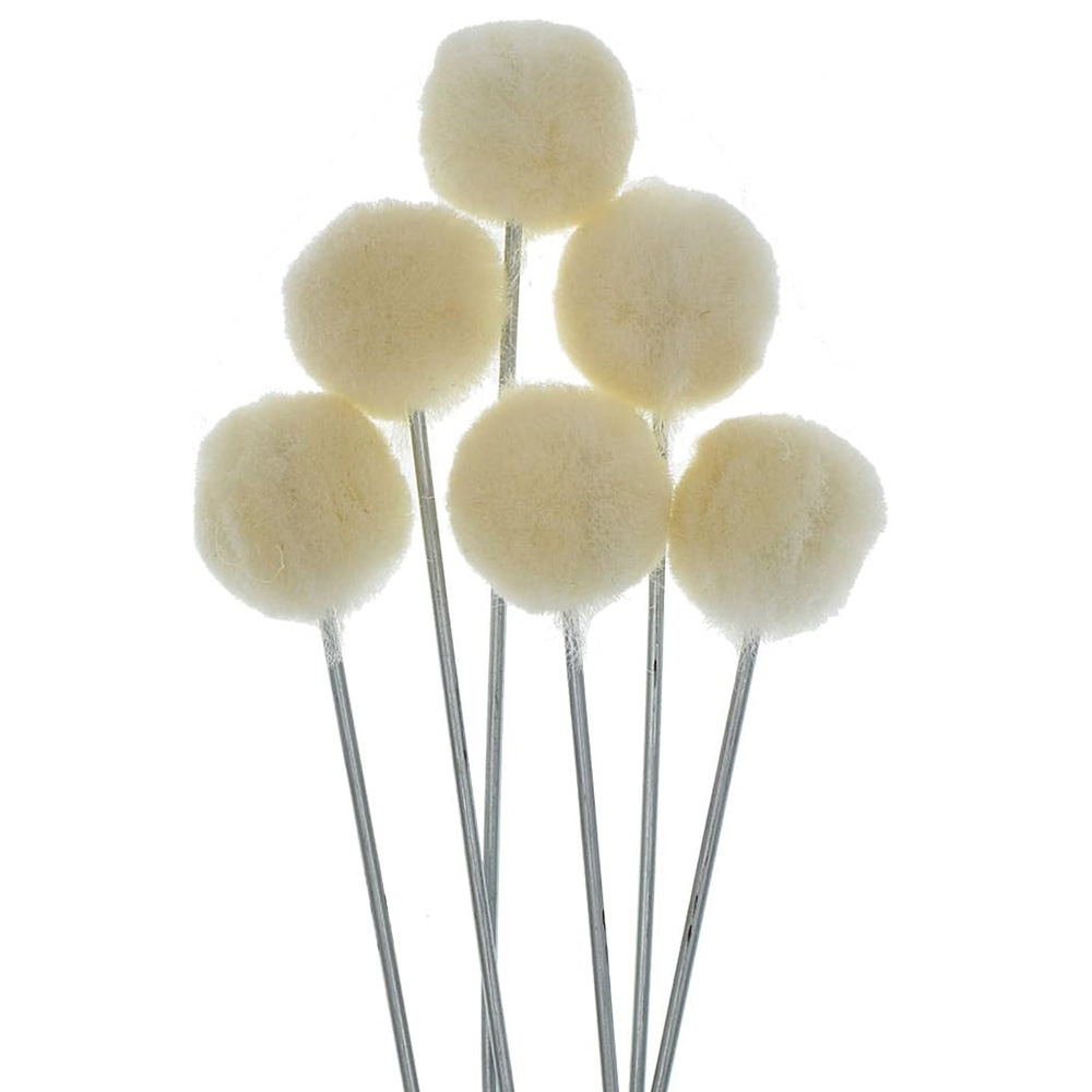 10/30 pçs bolas de lã de couro - Leather Dye Finish avaliação e preço
