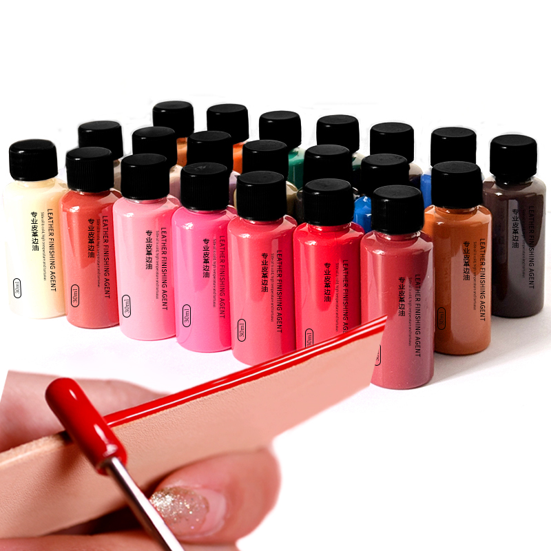 30ml borda de couro pintura ti - Leather Dye Finish avaliação e preço