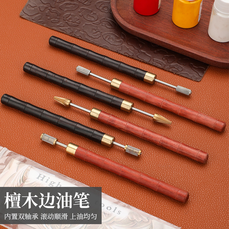 Caneta de pintura de borda de  - Leather Dye Finish avaliação e preço
