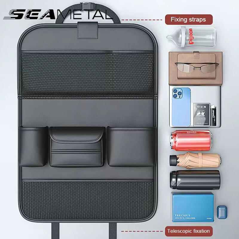 Seametal organizador traseiro  - Leatherwork Desk avaliação e preço