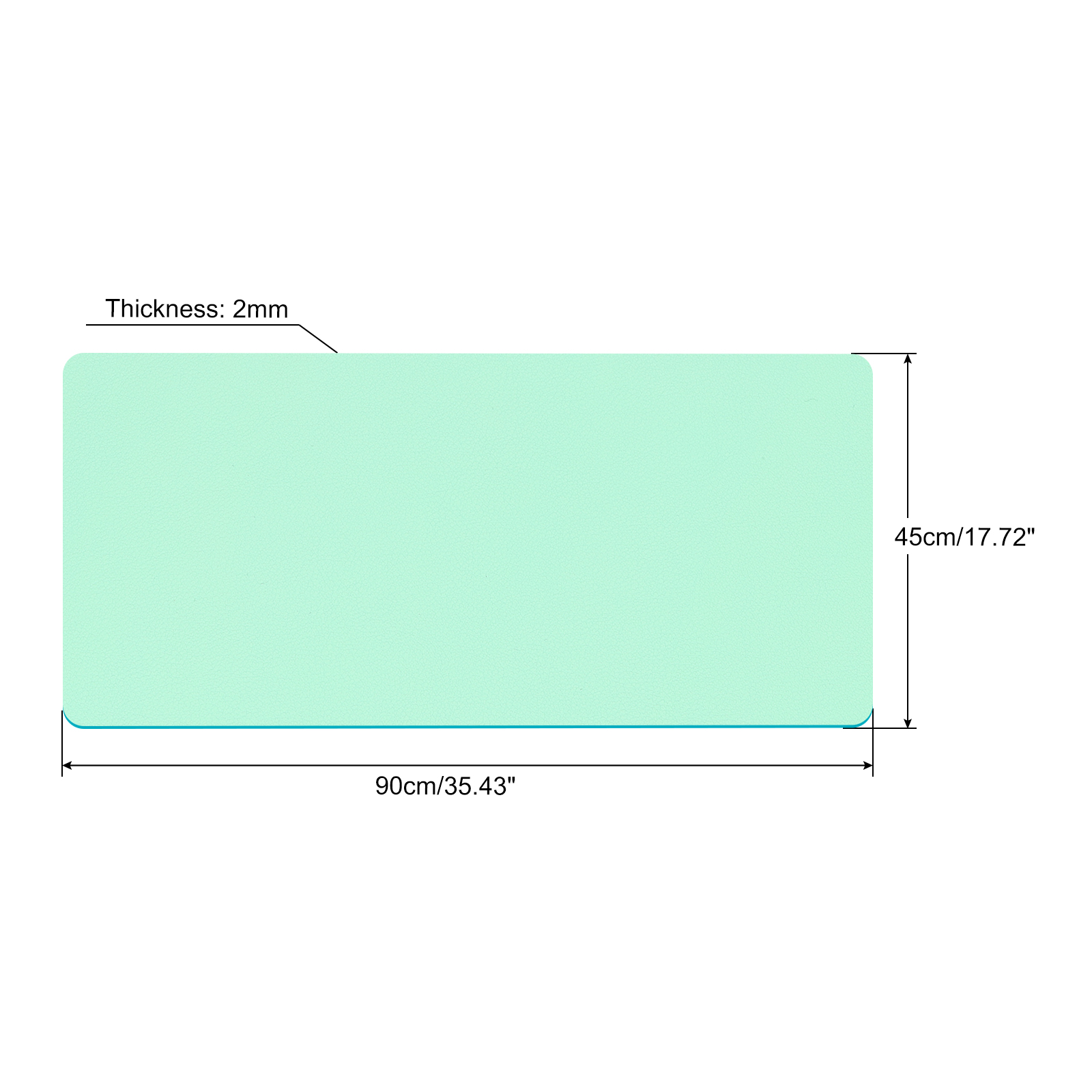 Tapete protetor de mesa de esc - Leatherwork Desk avaliação e preço