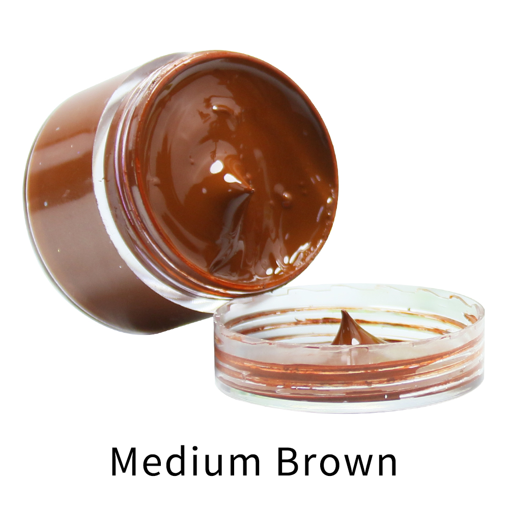 Couro marrom médio tintura pin - Leather Dye Finish avaliação e preço