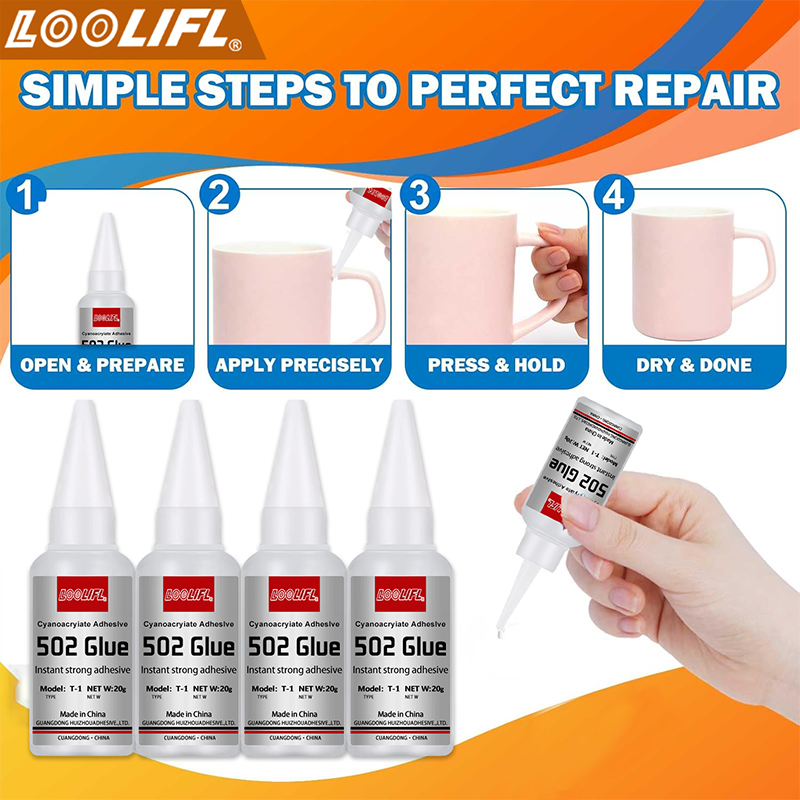1-3pcs,20ml,502 super cola, co - Leatherwork Tools avaliação e preço