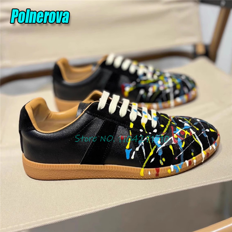 Verão na moda tênis casuais da - Leather Dye Finish avaliação e preço