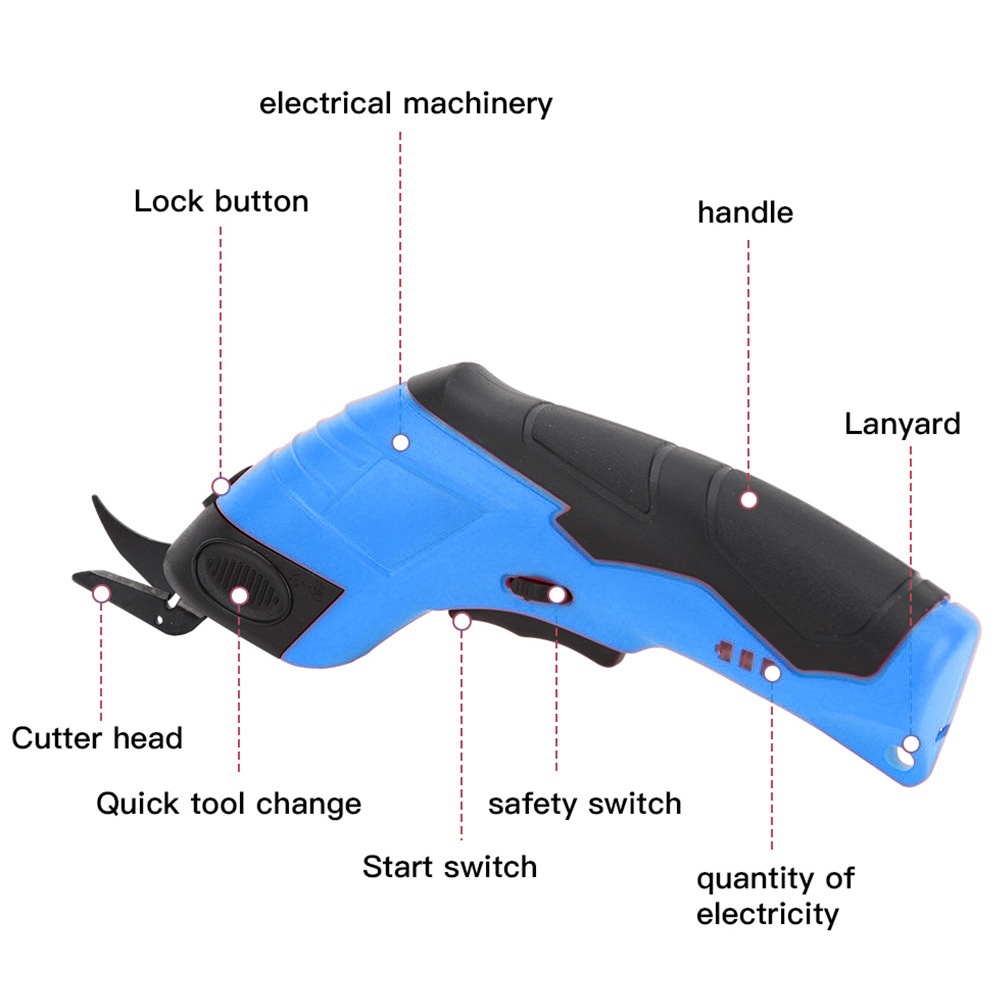 Tesoura elétrica 3.6v, máquina - Leatherwork Projects avaliação e preço
