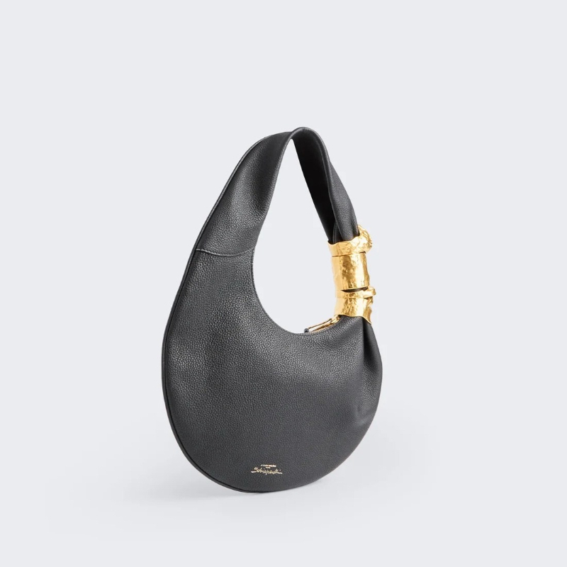Bolsa de Ombro Feminina de Lux - Leatherwork Hardware avaliação e preço