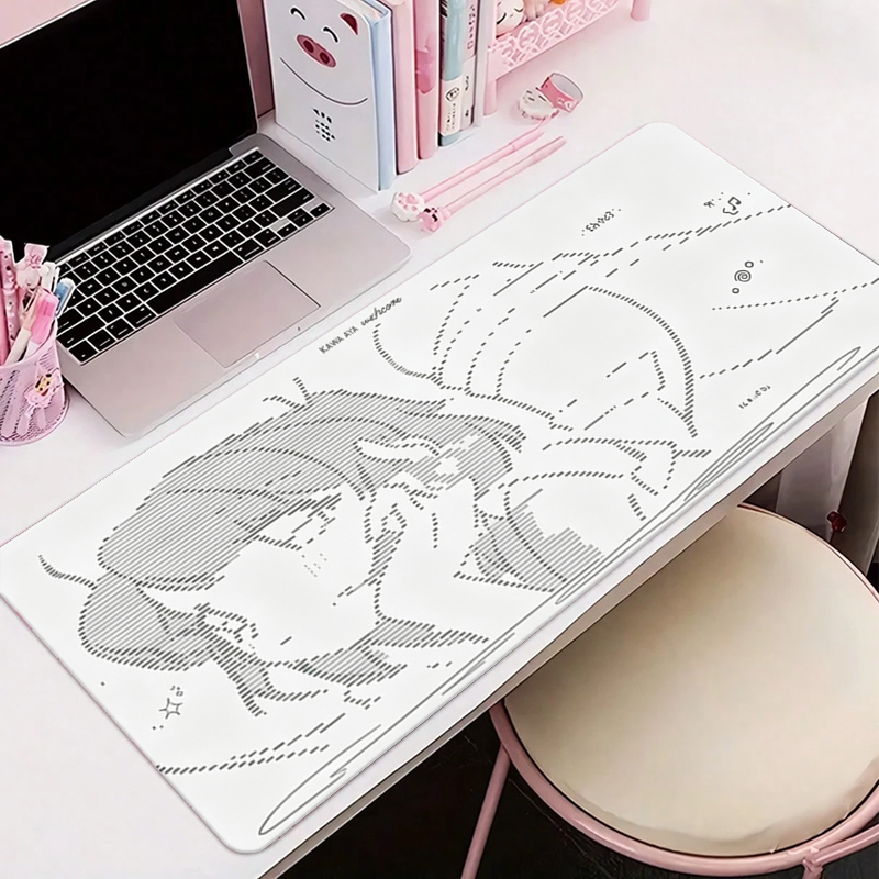 1Pç Mouse Pad de Couro Anime A - Leatherwork Desk avaliação e preço