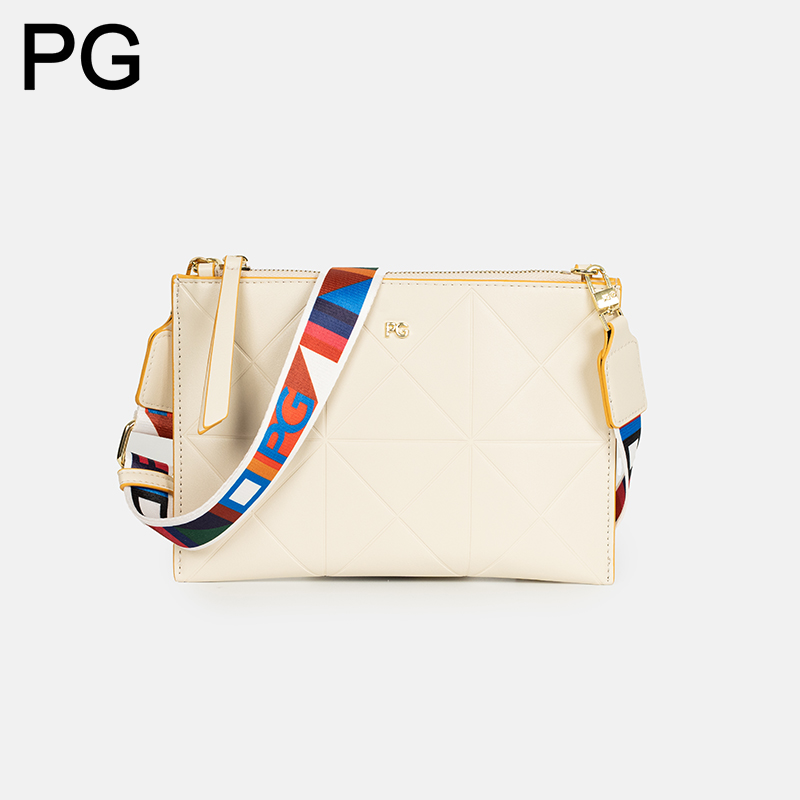 Bolsa Transversal PG Diamond c - Leatherwork Hardware avaliação e preço